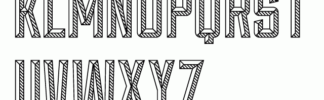Sullivan Typeface by Jason Mark Jones - Alphabet Example