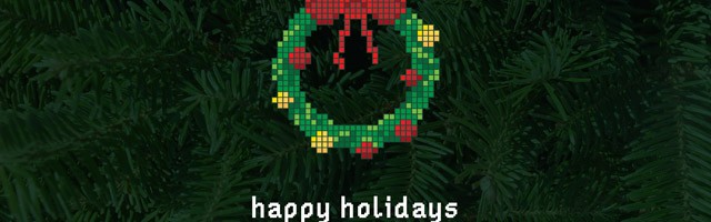 Pixel Christmas Wallpaper Preview