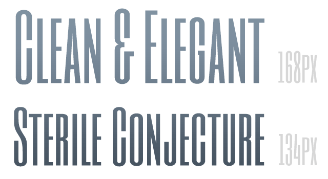 Six Caps by Vernon Adams - Clean and Elegant Sans Serif Condensed for Display Typography and Headlines