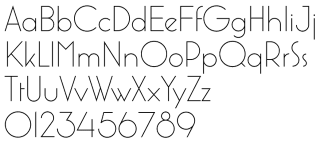 Marlowe Regular Alphabet by FaceType