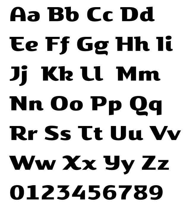 Savant Alphabet - Typeface by René Verkaart, Playful Sans Serif