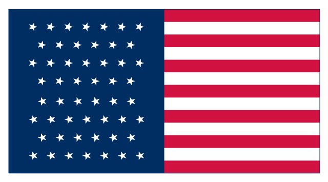Fifty-Two Flag Number 2, American flag concept, Union Jack, nationalism, stars and stripes