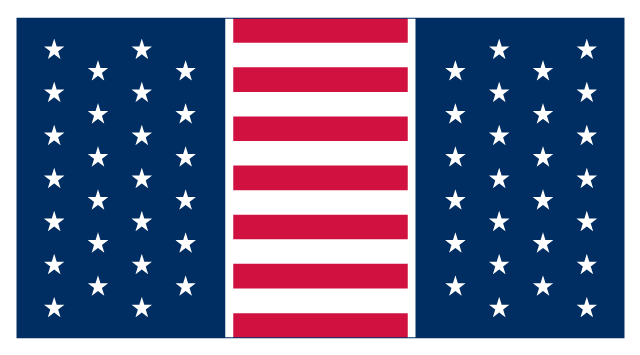 Fifty-Two Flag Number 5, American flag concept, Union Jack, nationalism, stars and stripes